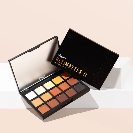 swatches-sombras-mates-alta-pigmentación-paleta-ultimattes-ii