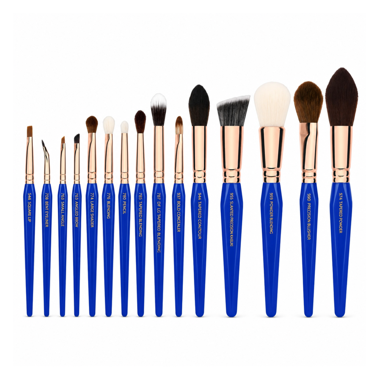 Golden Triangle Phase II 15pc (set de brochas con bolsa)