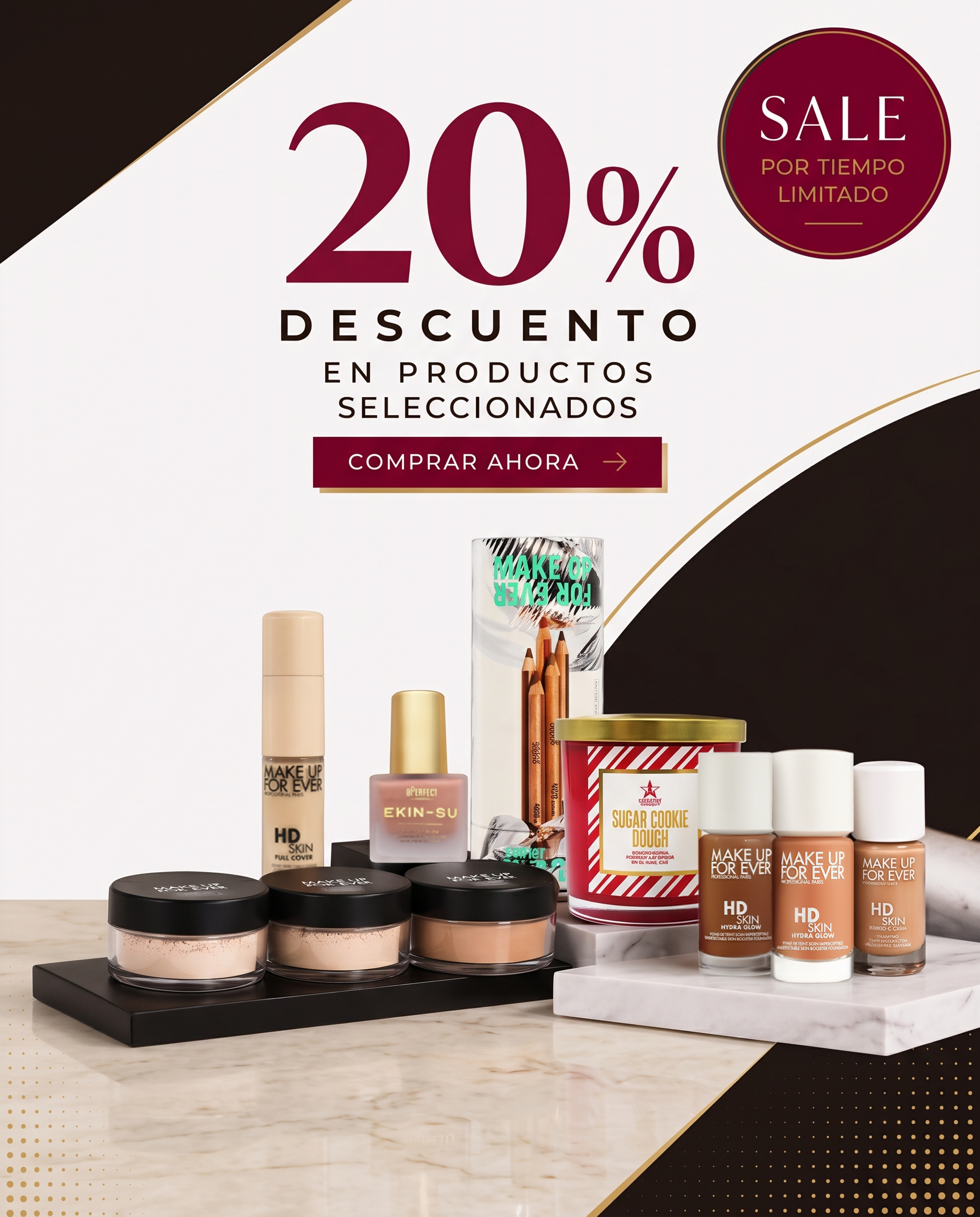 20% de descuento en productos seleccionados