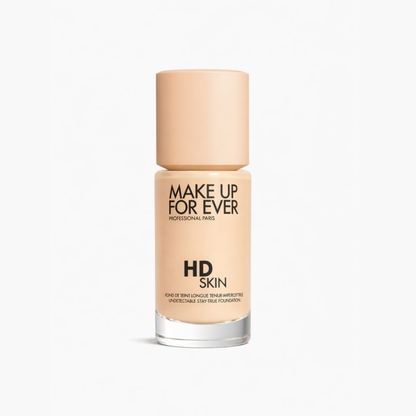 Frasco profesional de la base HD Skin Undetectable Longwear Foundation tono 1N14.