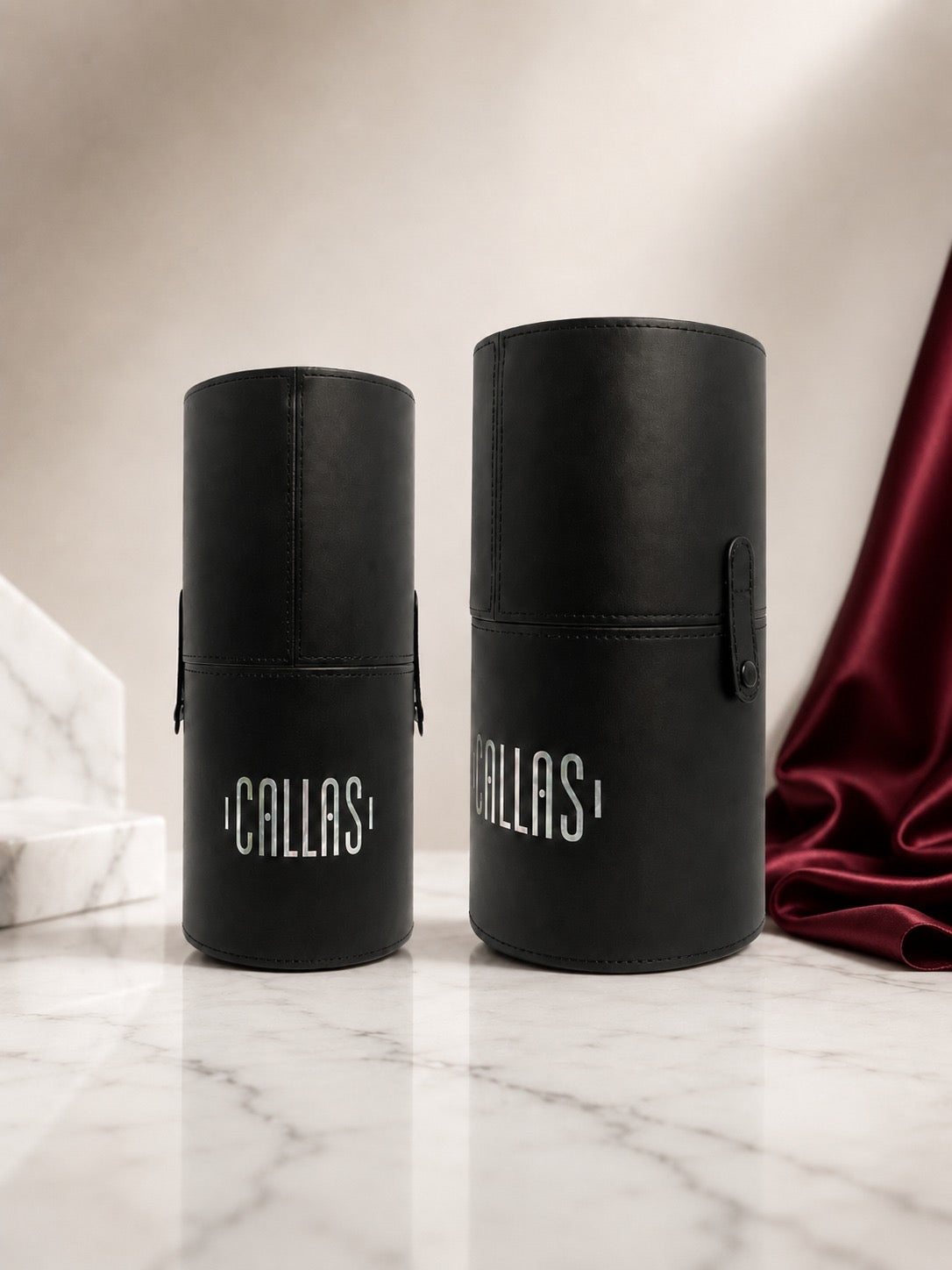Portabrochas de Maquillaje Cilíndrico Delgado Callas Make-up Brush Holder Skinny