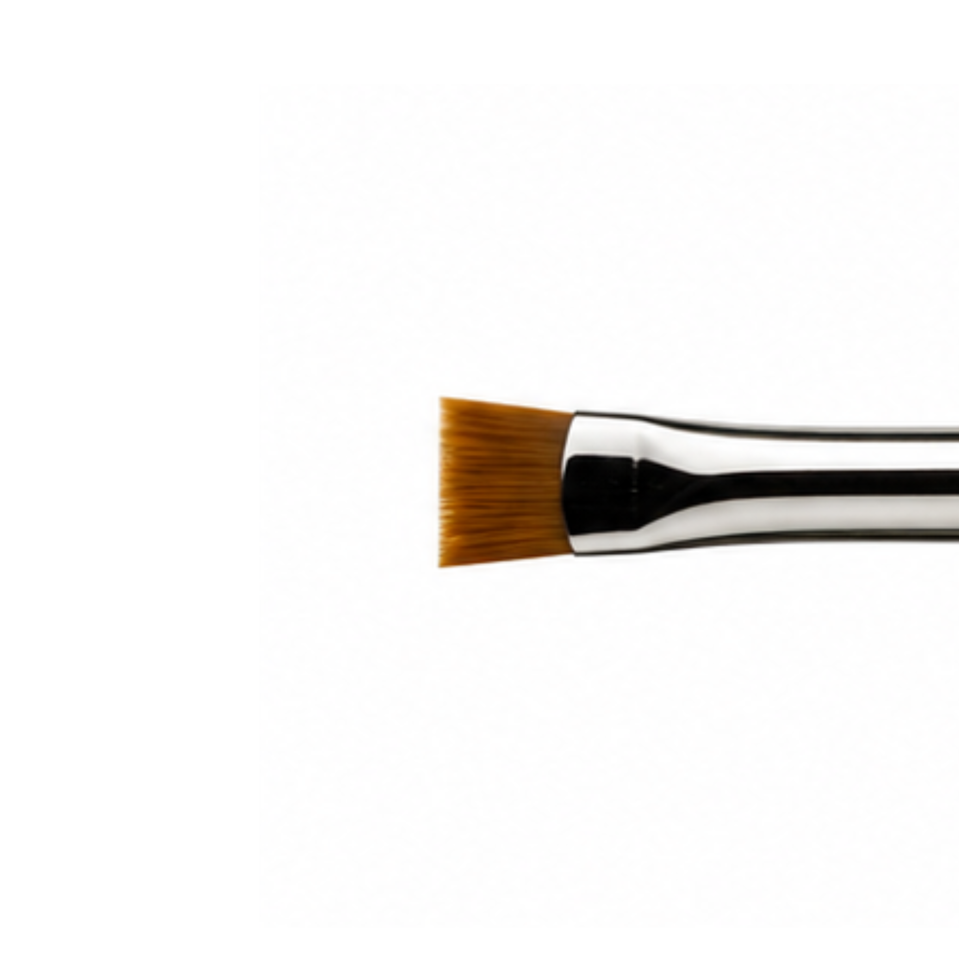Presentación individual del pincel para pestañas Travel 731 Mascara Fan de Bdellium Tools en su empaque protector original.