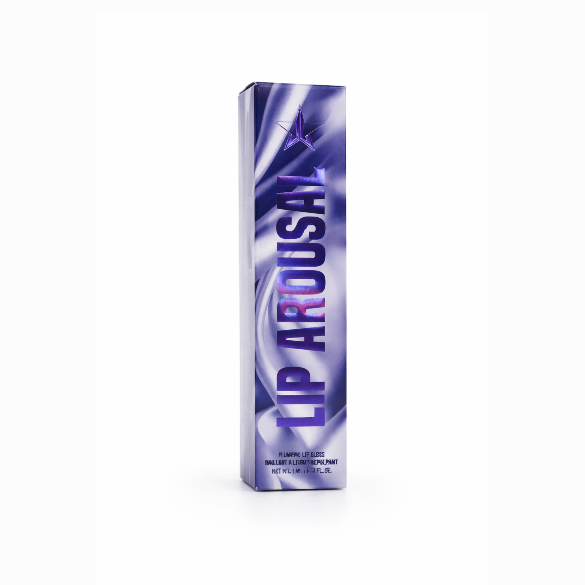 Muestra de color traslúcida y ultra brillante en la piel del voluminizador labial Body Chills.