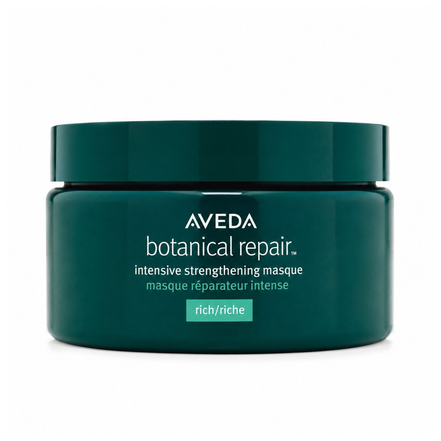 Botanical Repair Intensive Strengthening Masque Rich de Aveda en su envase.