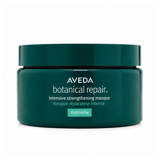 Botanical Repair Intensive Strengthening Masque Rich de Aveda en su envase.