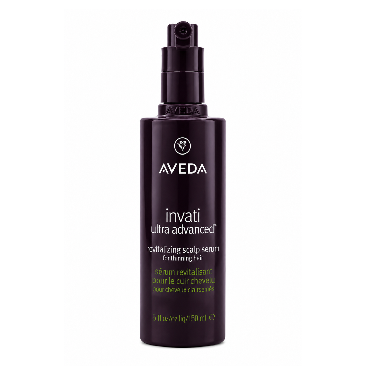 Invati Ultra Advanced Revitalizing Scalp Serum de Aveda en su envase.
