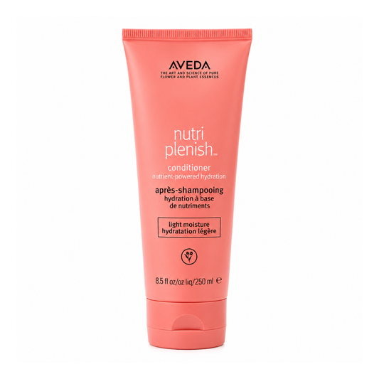 Nutriplenish Treatment Masque Light Moisture de Aveda en su envase.