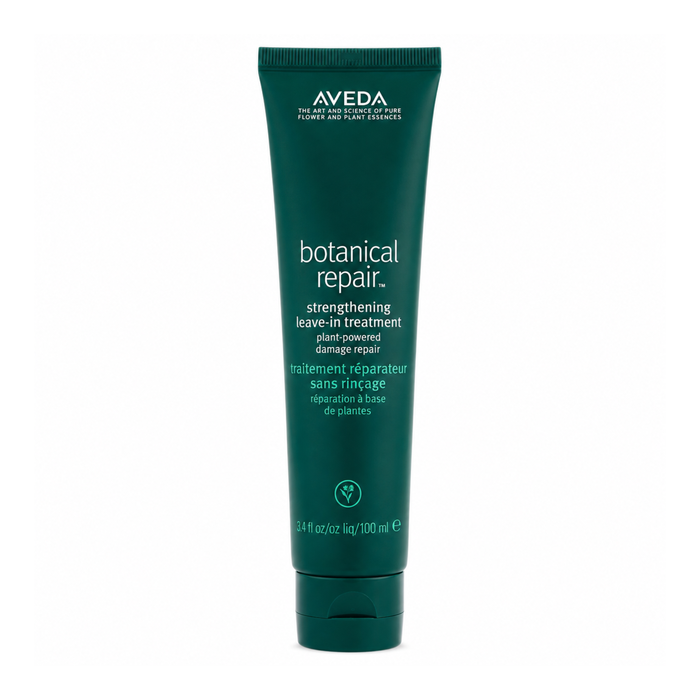 Botanical Repair Strengthening Leave-In Treatment de Aveda en su envase.