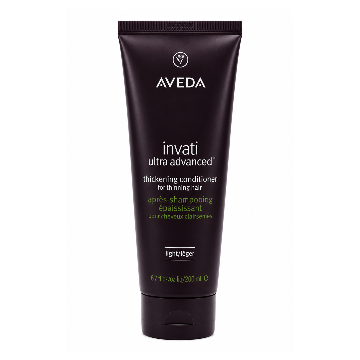 Invati Ultra Advanced Thickening Conditioner Light de Aveda en su envase.