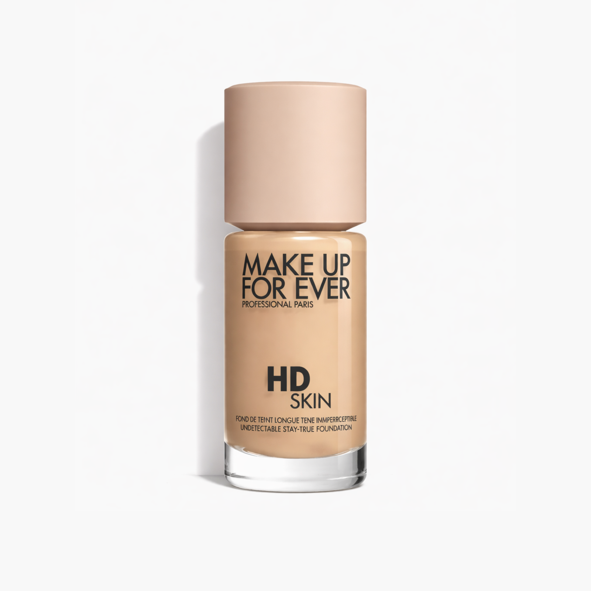 Frasco profesional de la base HD Skin Undetectable Longwear Foundation tono 3N42.