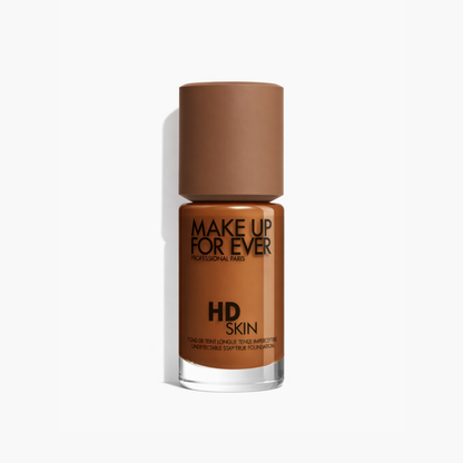 Frasco elegante y profesional de la base HD Skin Undetectable tono 4R64