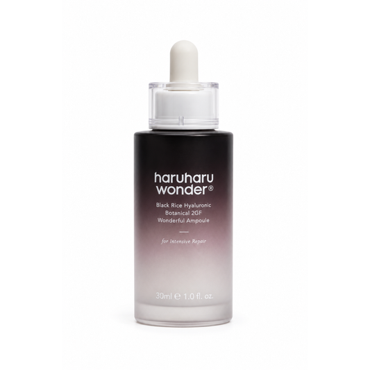 Envase de ampolleta facial Botanical 2GF Wonderful Ampoule de la marca Haruharu Wonder.