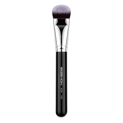 Brocha Kabuki F625 de EIGSHOW con cabezal plano para aplicación de base de maquillaje.