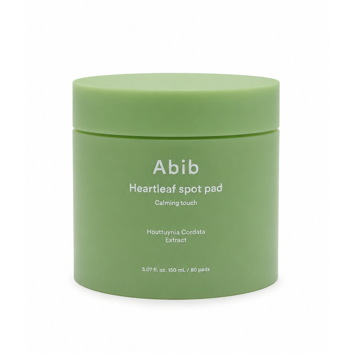 Envase de Calming Pad Heartleaf de la marca Abib.