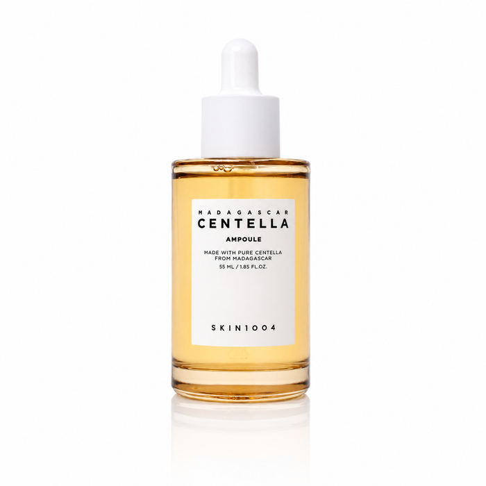 Envase de ampolleta facial Centella Ampoule de la marca SKIN1004.
