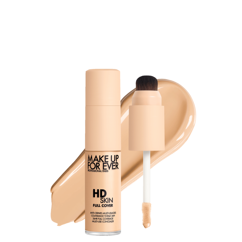 Empaque profesional del corrector HD Skin Full Cover en el tono claro 1N10.