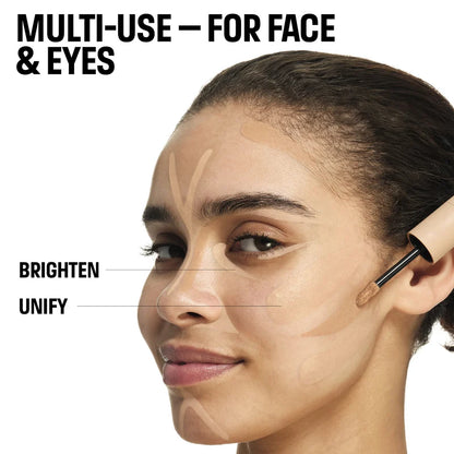 Muestra del tono neutro 1N10 resaltando su textura cremosa y alta pigmentación.