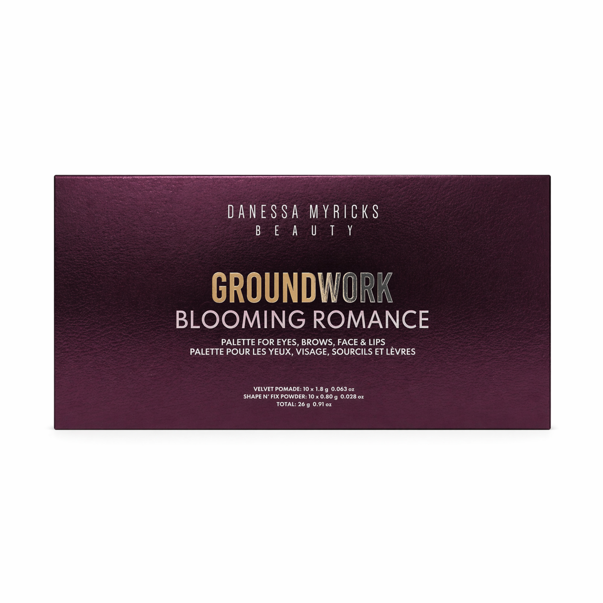 Groundwork Palette Blooming Romance (paleta multiuso para rostro, ojos y labios)