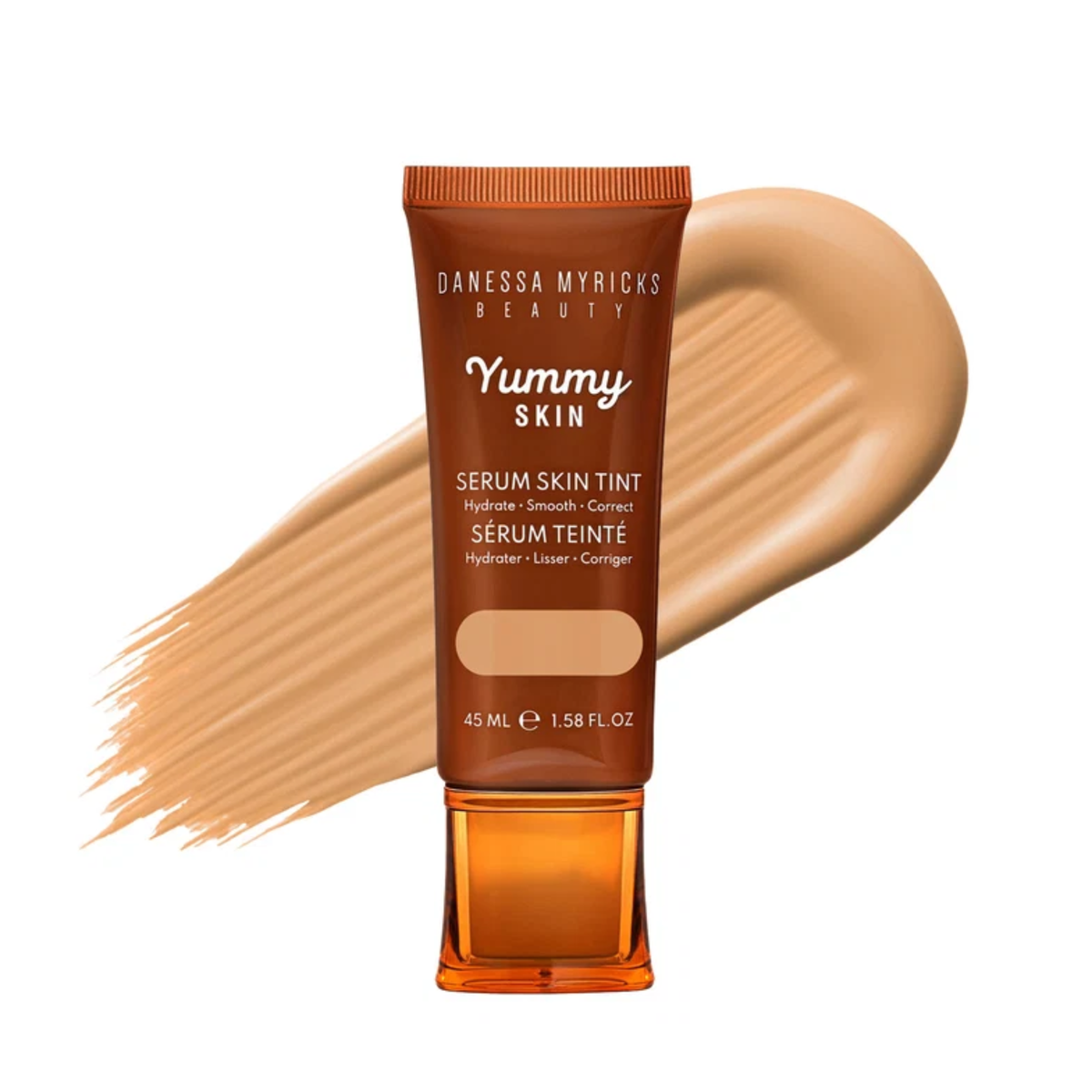 Yummy Skin Serum Skin Tint Foundation tono 5 de Danessa Myricks Beauty.