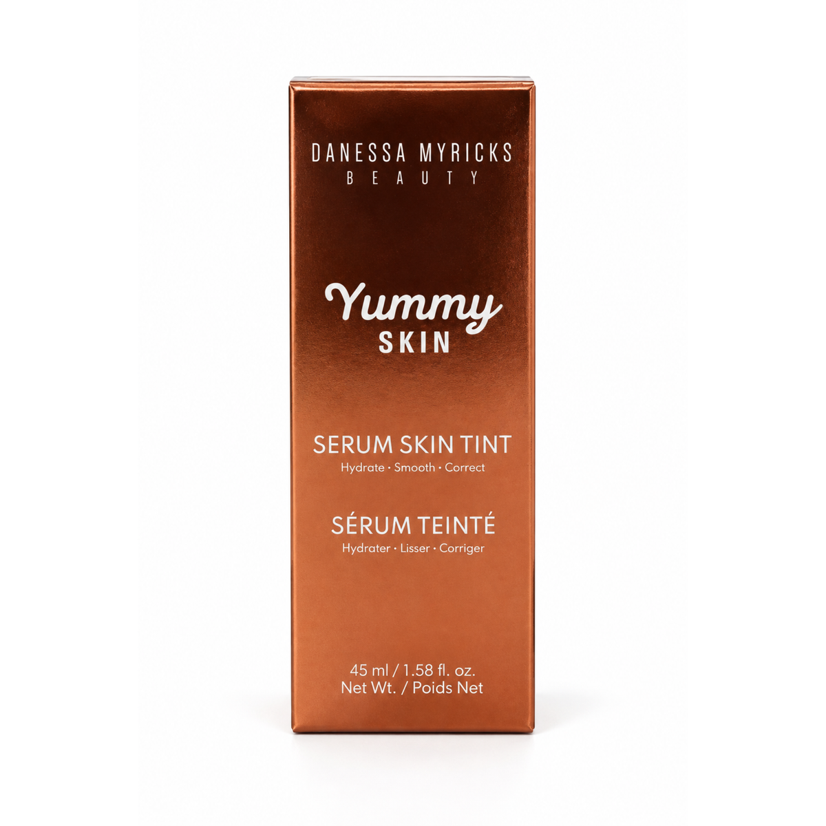 Yummy Skin Serum Skin Tint Foundation tono 6.5 de Danessa Myricks Beauty.