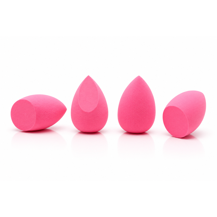 Soft Beauty Blender Sponge Set - Pink M102 (4-Piece) (esponjas de maquillaje)