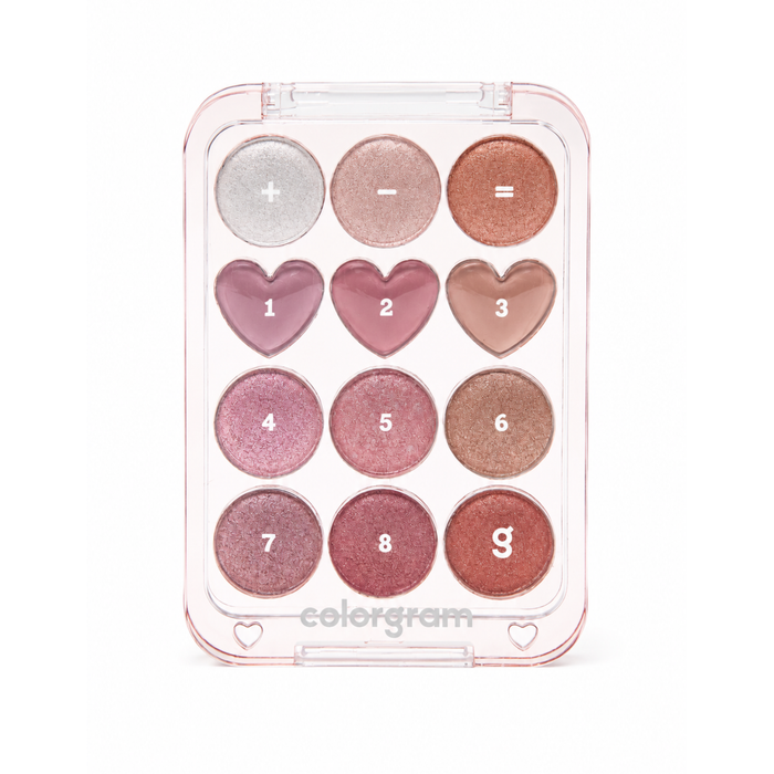Paleta de sombras Eye Palette de la marca Colorgram.