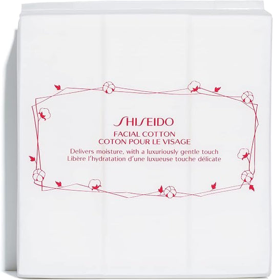 Caja del algodon facial Shiseido Facial Cotton de alta calidad.