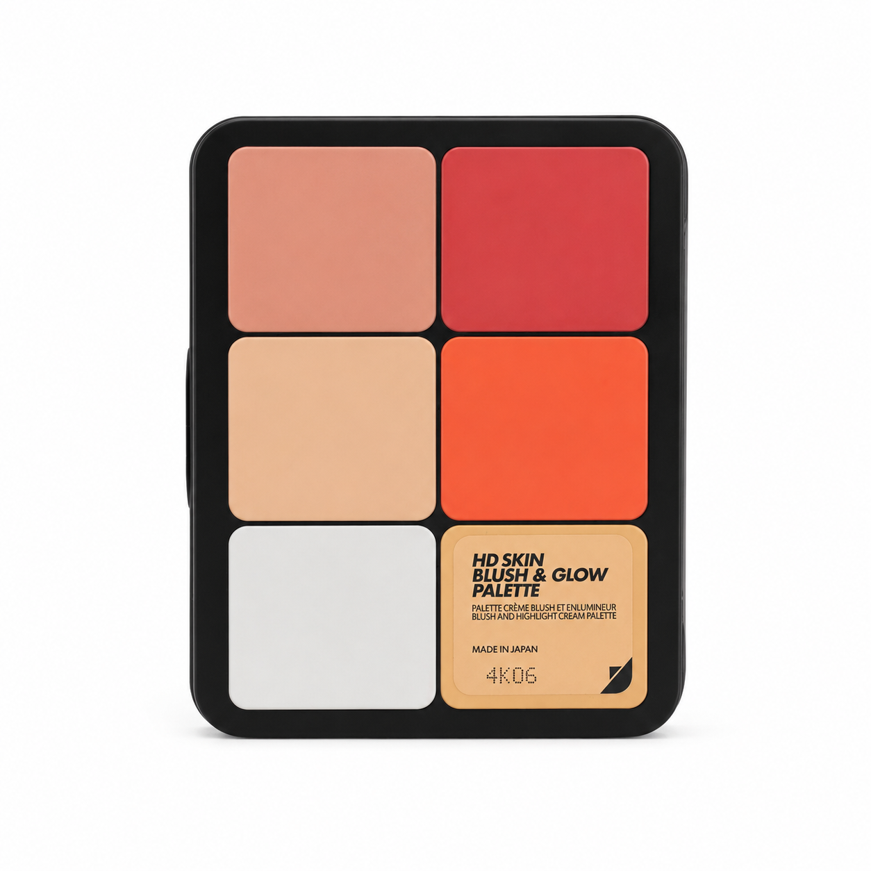 Paleta HD Skin Face Essentials H2 de Make Up For Ever abierta.