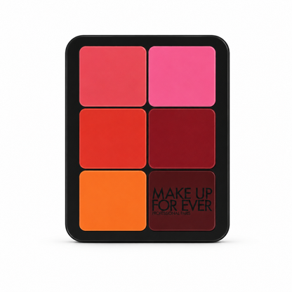 Aplicación de los productos de la paleta HD Skin Face Essentials H2.