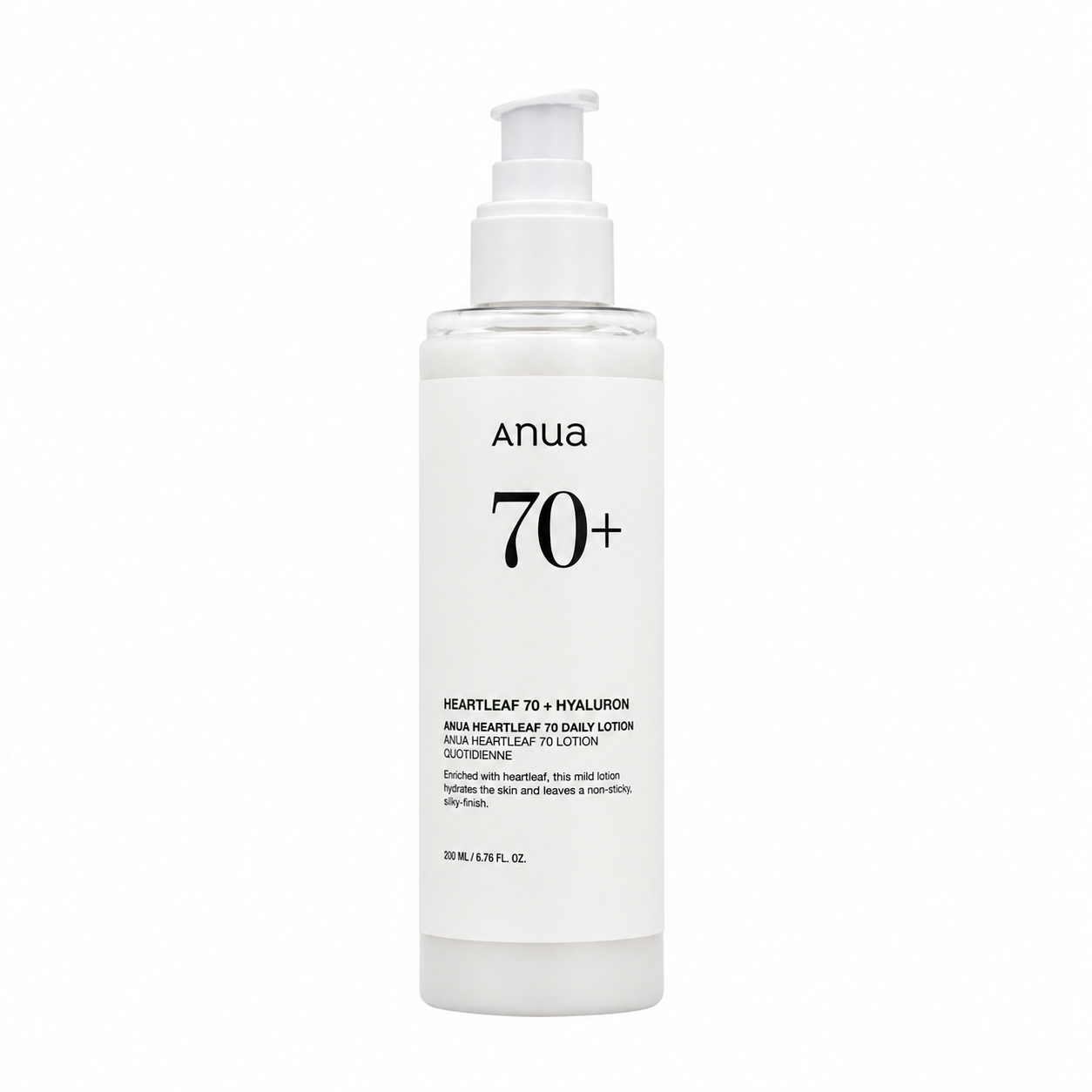 Envase de loción facial Heartleaf 70 Lotion de la marca Anua.