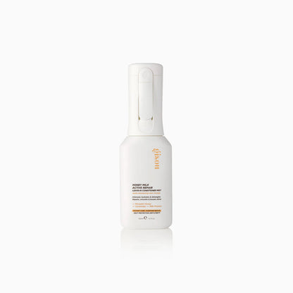 Frasco en spray del acondicionador sin enjuague Honey Milk Active Repair Leave-In Conditioner.