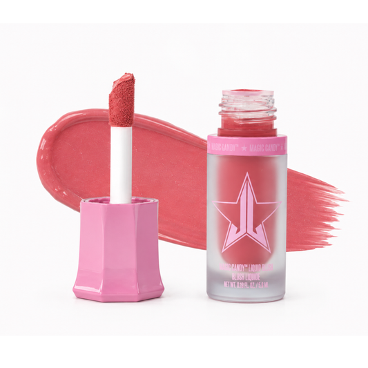 Magic Candy Liquid Blush de Jeffree Star Cosmetics en tono Candy Petals.