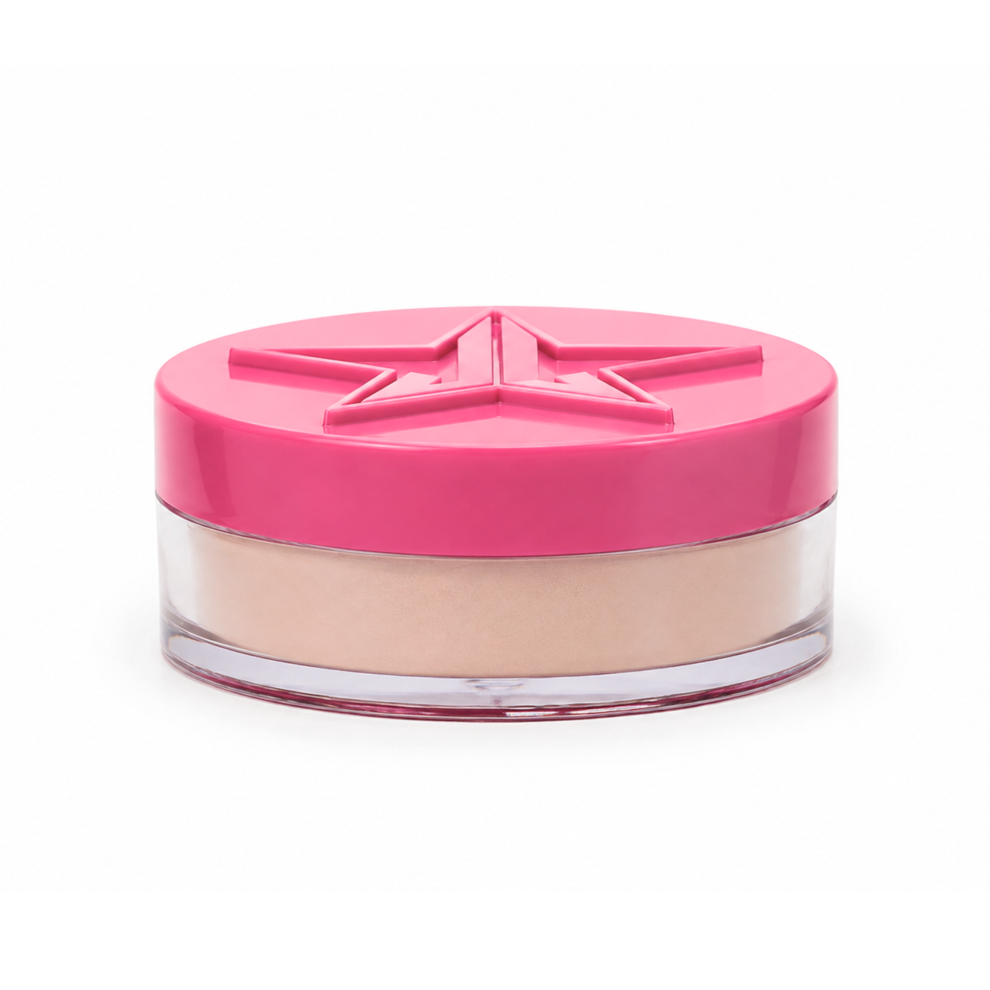 Magic Star Setting Powder de Jeffree Star Cosmetics en tono Peach.