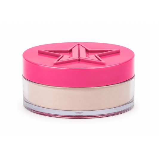Magic Star Setting Powder de Jeffree Star Cosmetics en tono Rose.