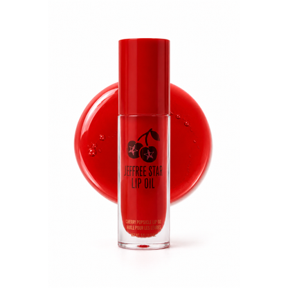 Lip Oil de Jeffree Star Cosmetics en variante Cherry Popsicle.