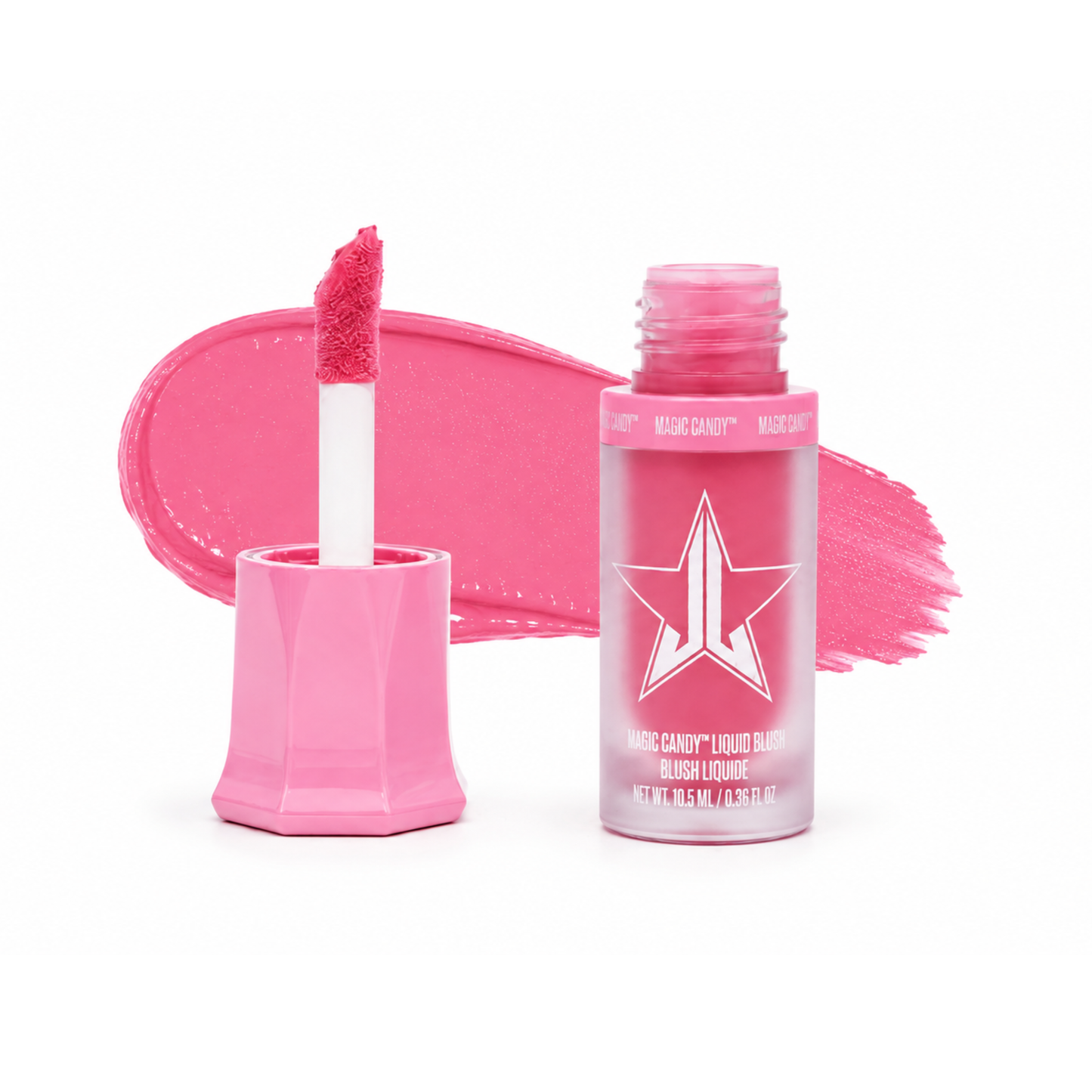 Magic Candy Liquid Blush de Jeffree Star Cosmetics en tono Guava Surprise.
