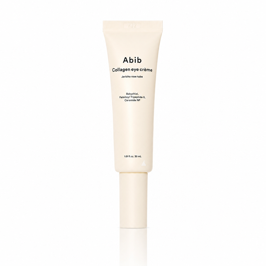 Envase de crema para ojos Jericho Collagen Eye Creme de la marca Abib.