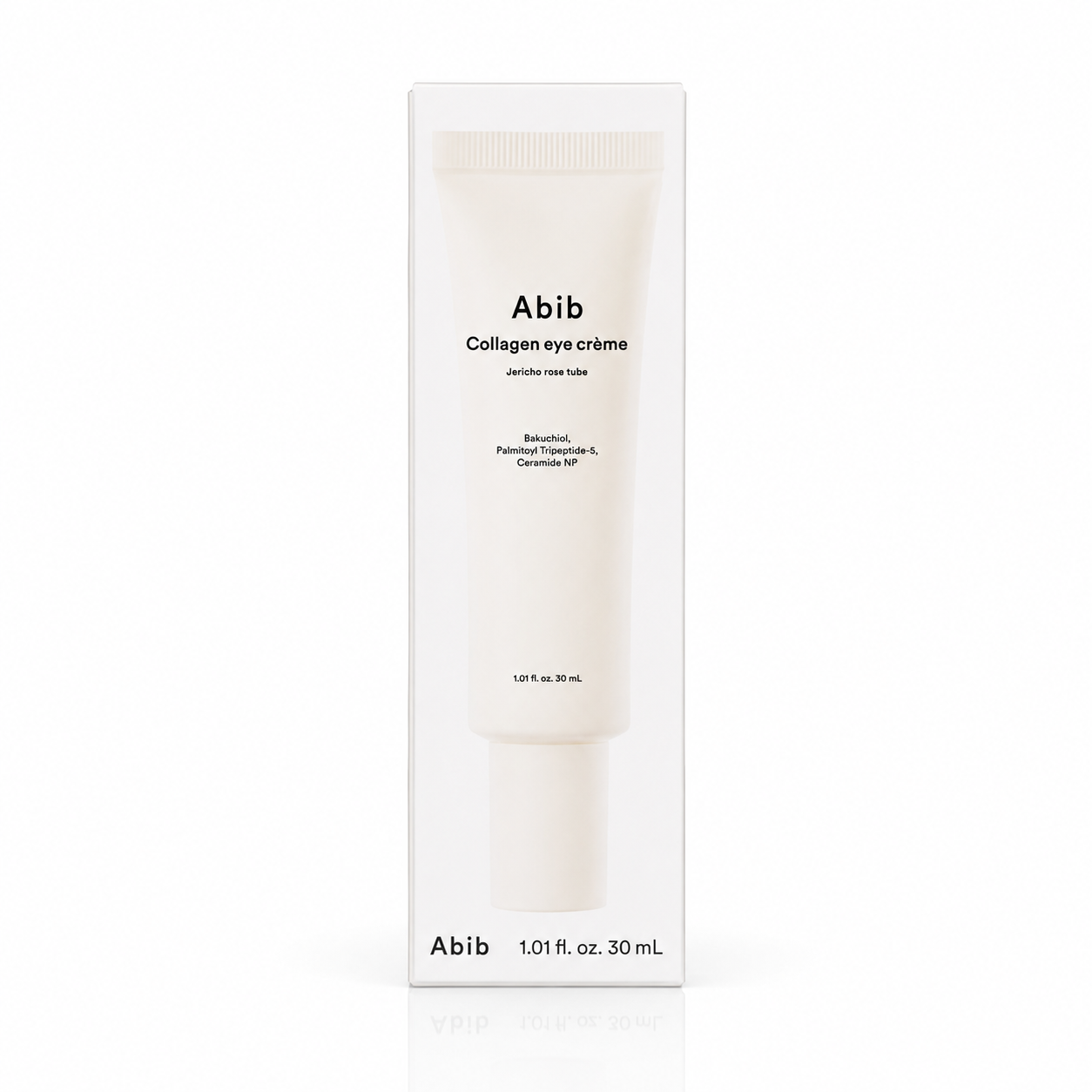 Detalle de la textura de Jericho Collagen Eye Creme de Abib.