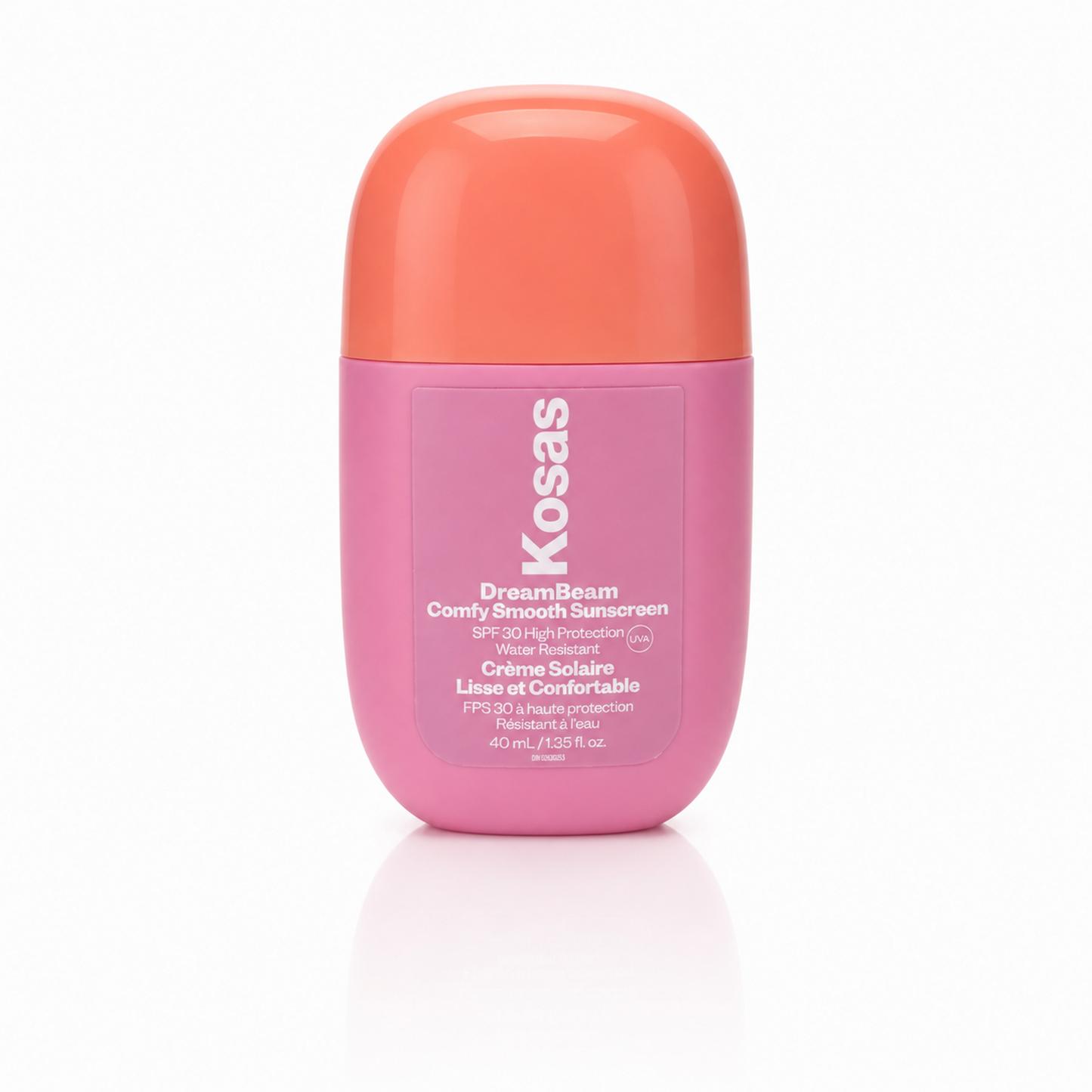 Protector Solar DreamBeam Sunscreen SPF 40 de Kosas tono Original.