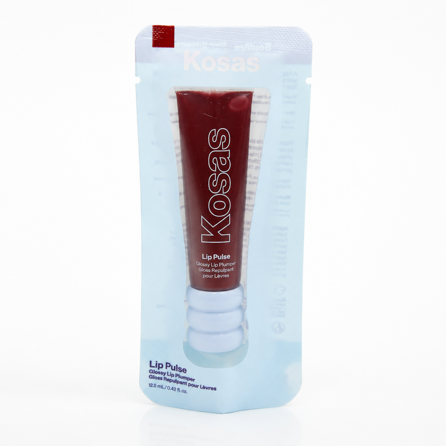Bálsamo Labial Lip Pulse Silky Lip Balm de Kosas tono Soulfire.