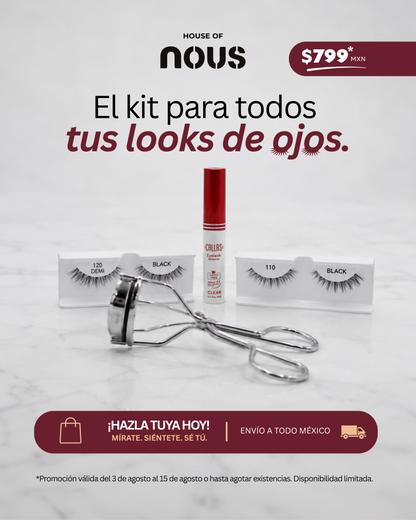 Kit de Pestañas Deluxe | Pestañas Postizas | House of Nous