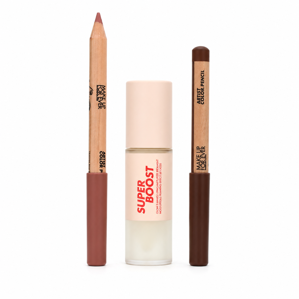 Kit Mini Lip Set Holiday 25 de Make Up For Ever abierto.