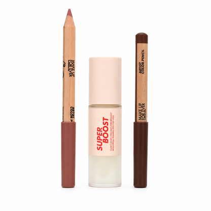 Kit Mini Lip Set Holiday 25 de Make Up For Ever abierto.