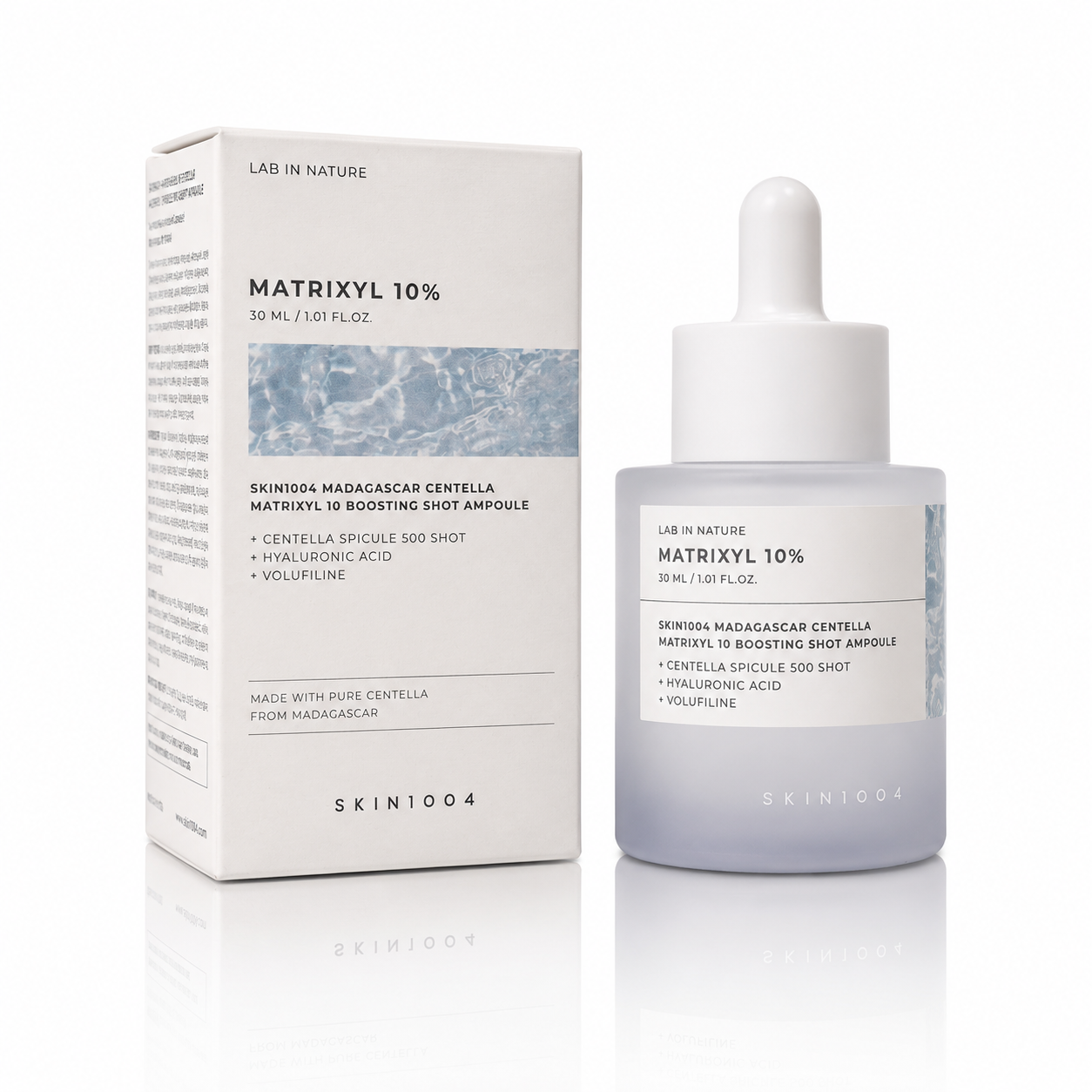 Detalle de la textura de Matrixyl 10 Boosting Shot Ampoule de SKIN1004.