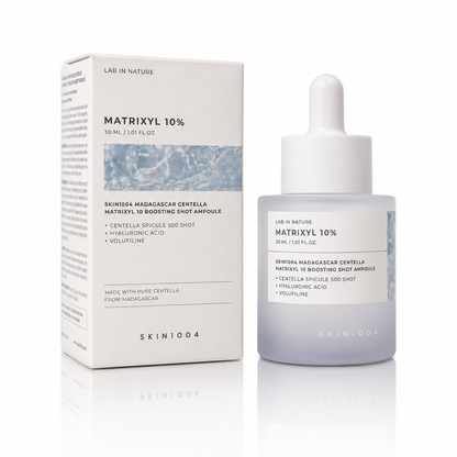 Detalle de la textura de Matrixyl 10 Boosting Shot Ampoule de SKIN1004.