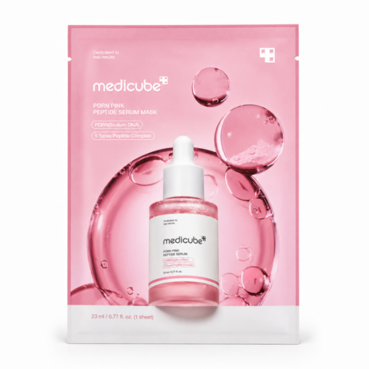 PDRN Pink Peptide Serum Mask (mascarilla facial)