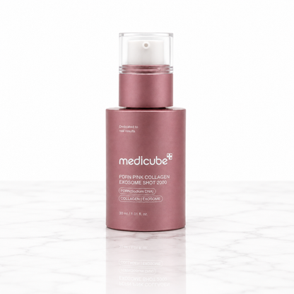 Serum PDRN Pink Collagen Exosome Shot 2000 de Medicube.
