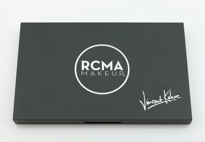 Presentación técnica del estuche profesional de la paleta RCMA.