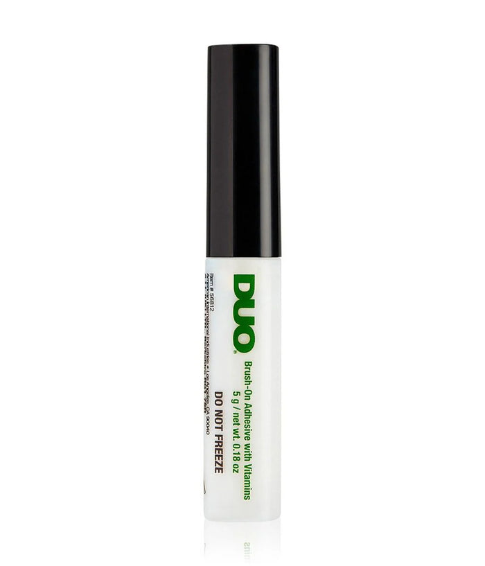 Adhesivo para pestañas postizas DUO Brush-On Clear con Vitaminas en tono transparente