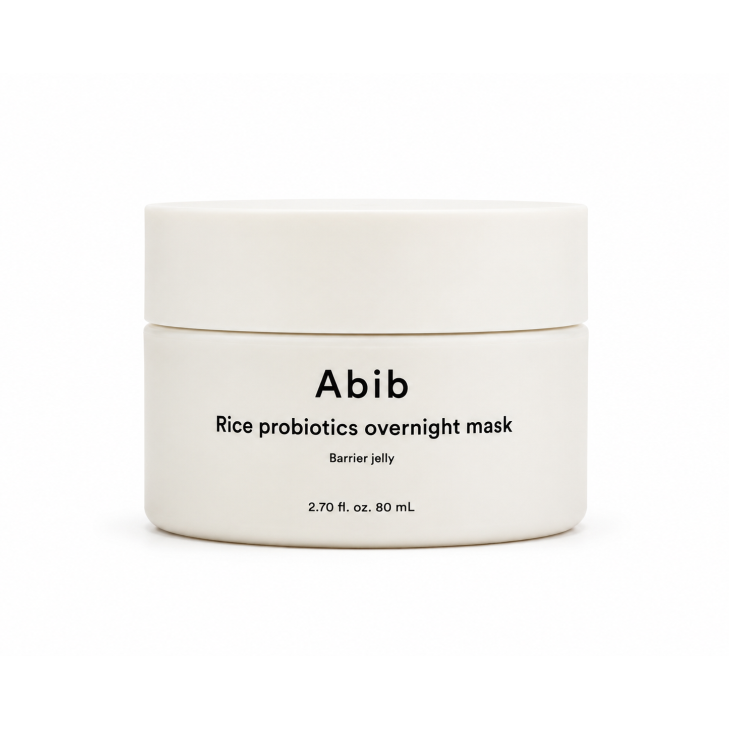 Detalle de la textura de Rice Probiotics Overnight Mask de Abib.